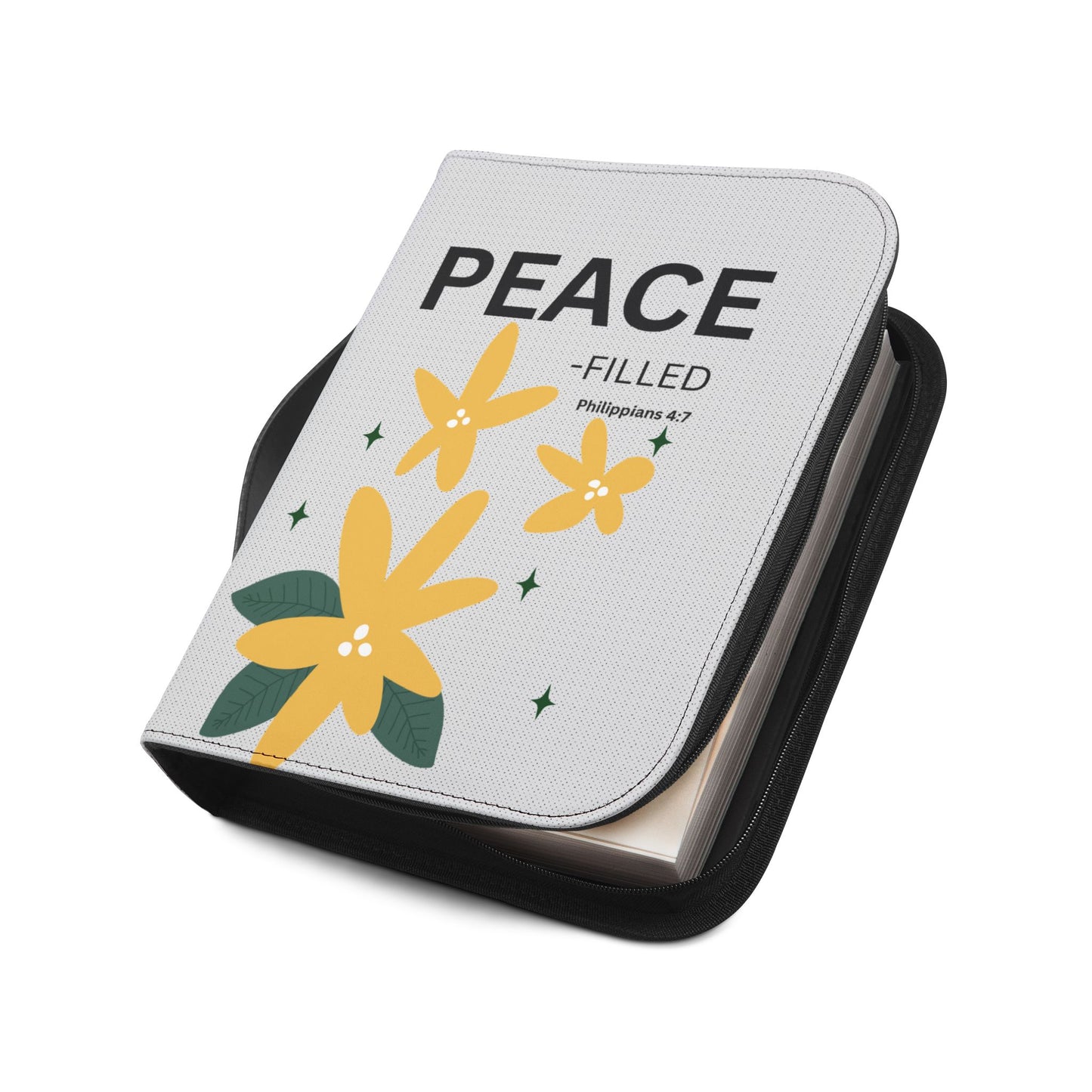 Bible Cover — "Peace-filled" Philippians 4:7 Design
