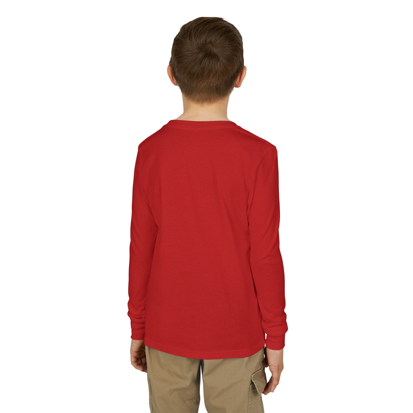 Joy-fully Psalm 16:11 Youth Jersey Long Sleeve Tee | Christian youth Shirt