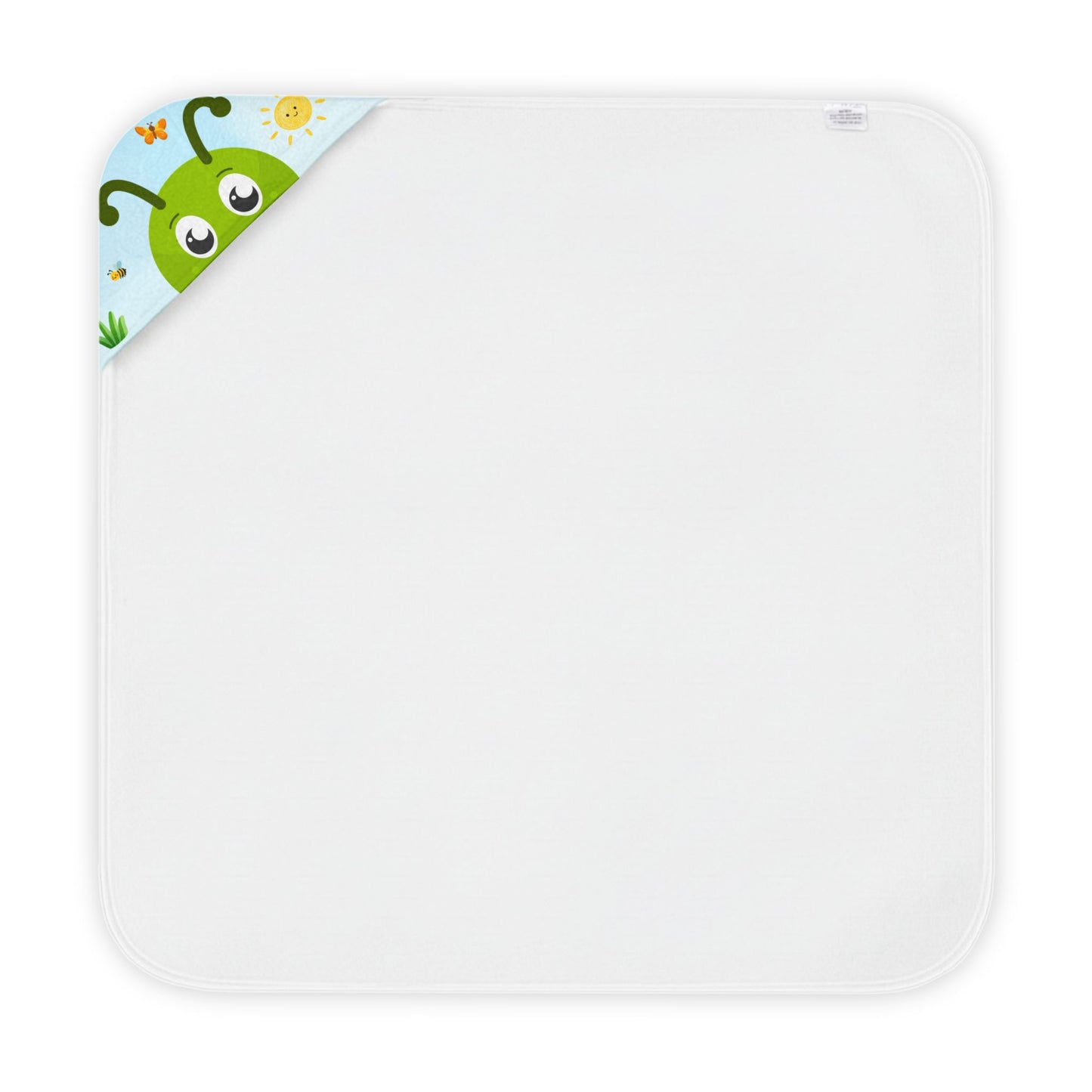 Frog Pattern Hooded Baby Towel | Christian verse (Psalm 150:6)