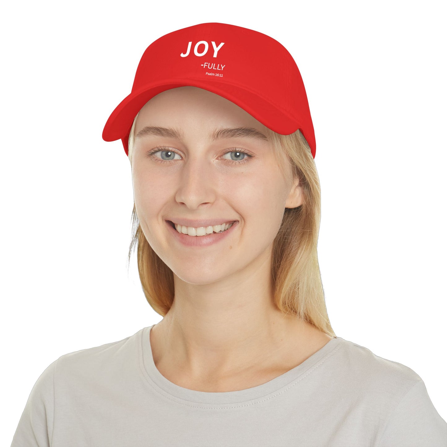 Joy-Fully Baseball Cap — Christian Hat (Psalm 16:11)