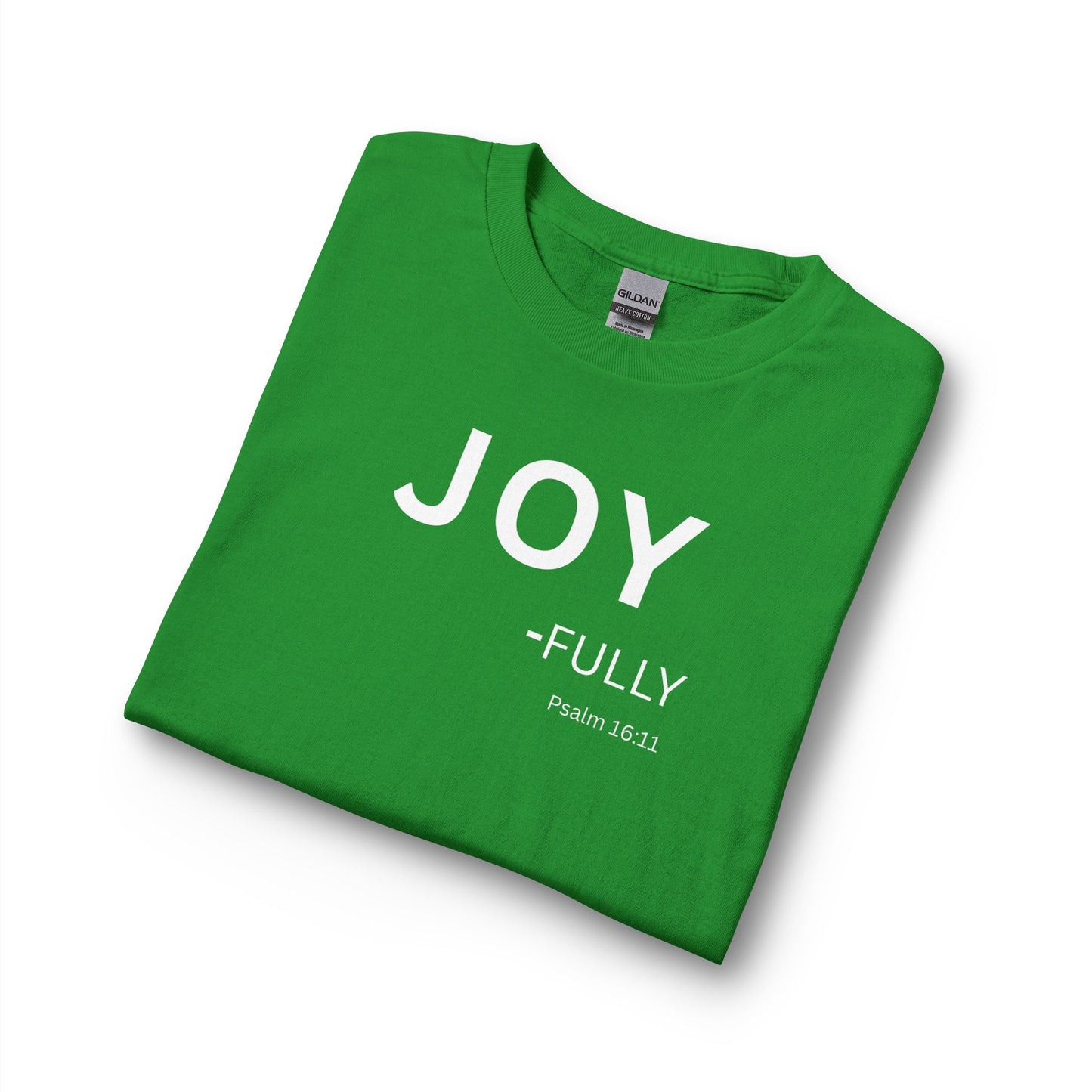 Joy-Fully Long Sleeve Tee – Christian Shirt (Psalm 16:11)