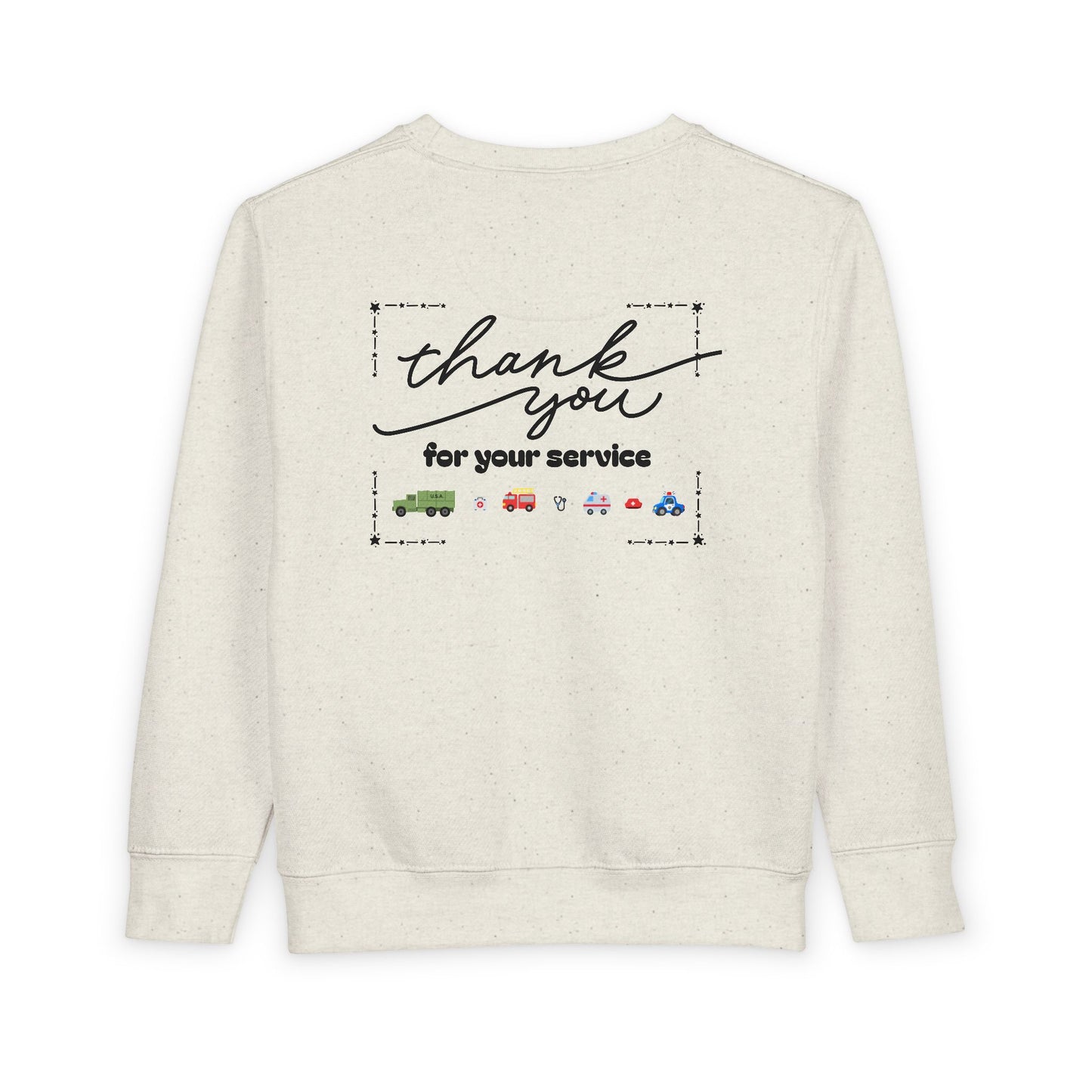 Christian Toddler Sweatshirt • Ambulance Kids Pullover (John 15:13)