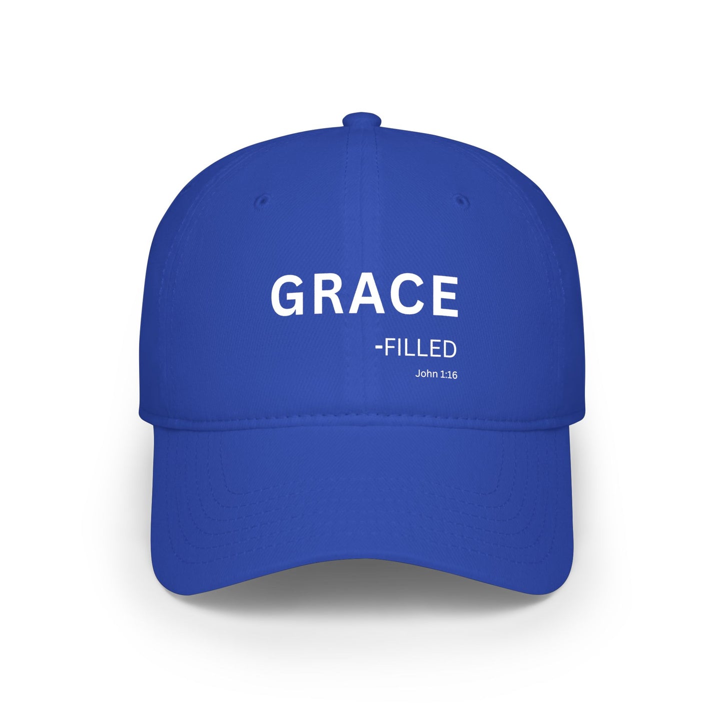 GRACE-filled Baseball Cap — Christian Hat (John 1:16)