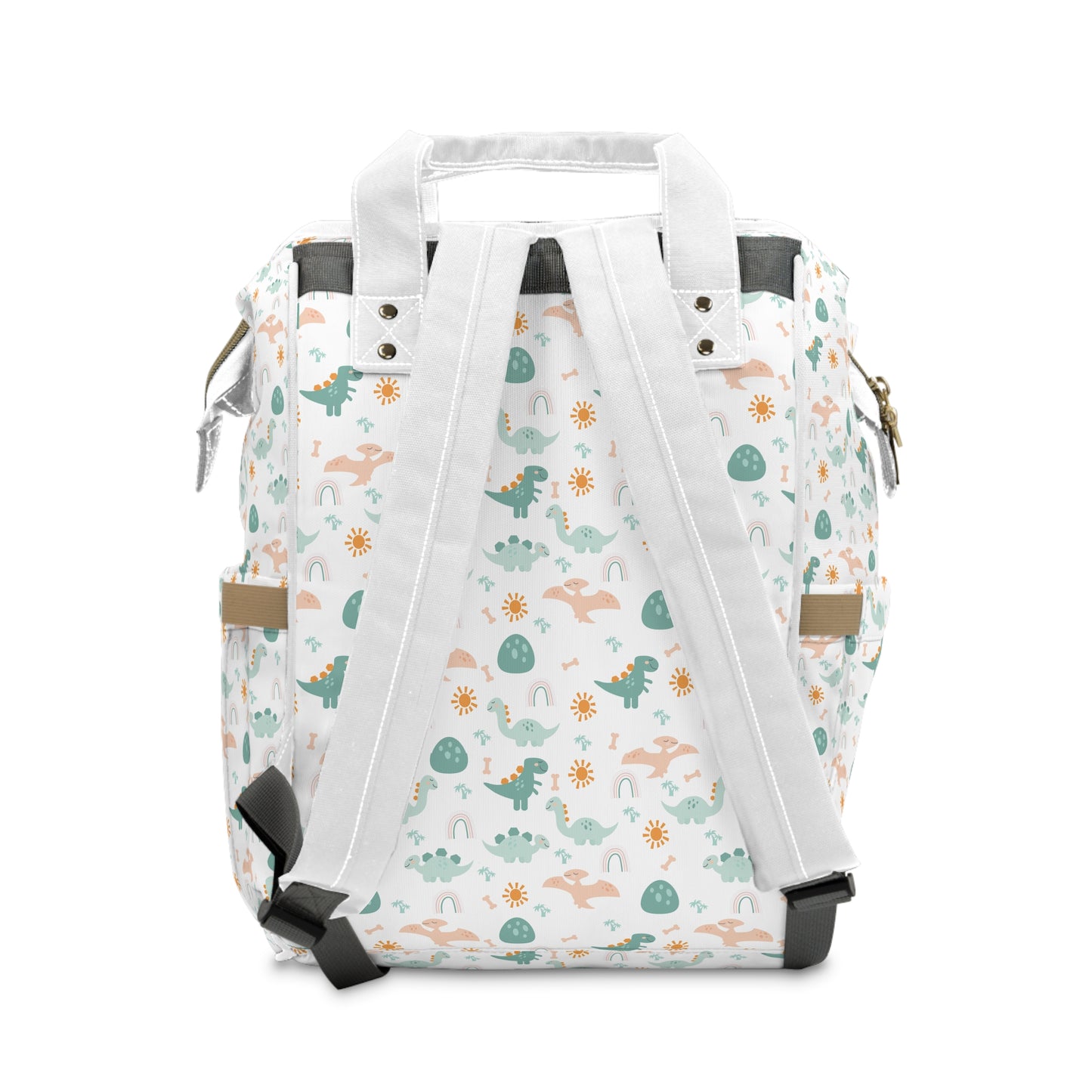 Baby Dinosaur Diaper Backpack — Christian Diaper Bag (Psalm 150:6)