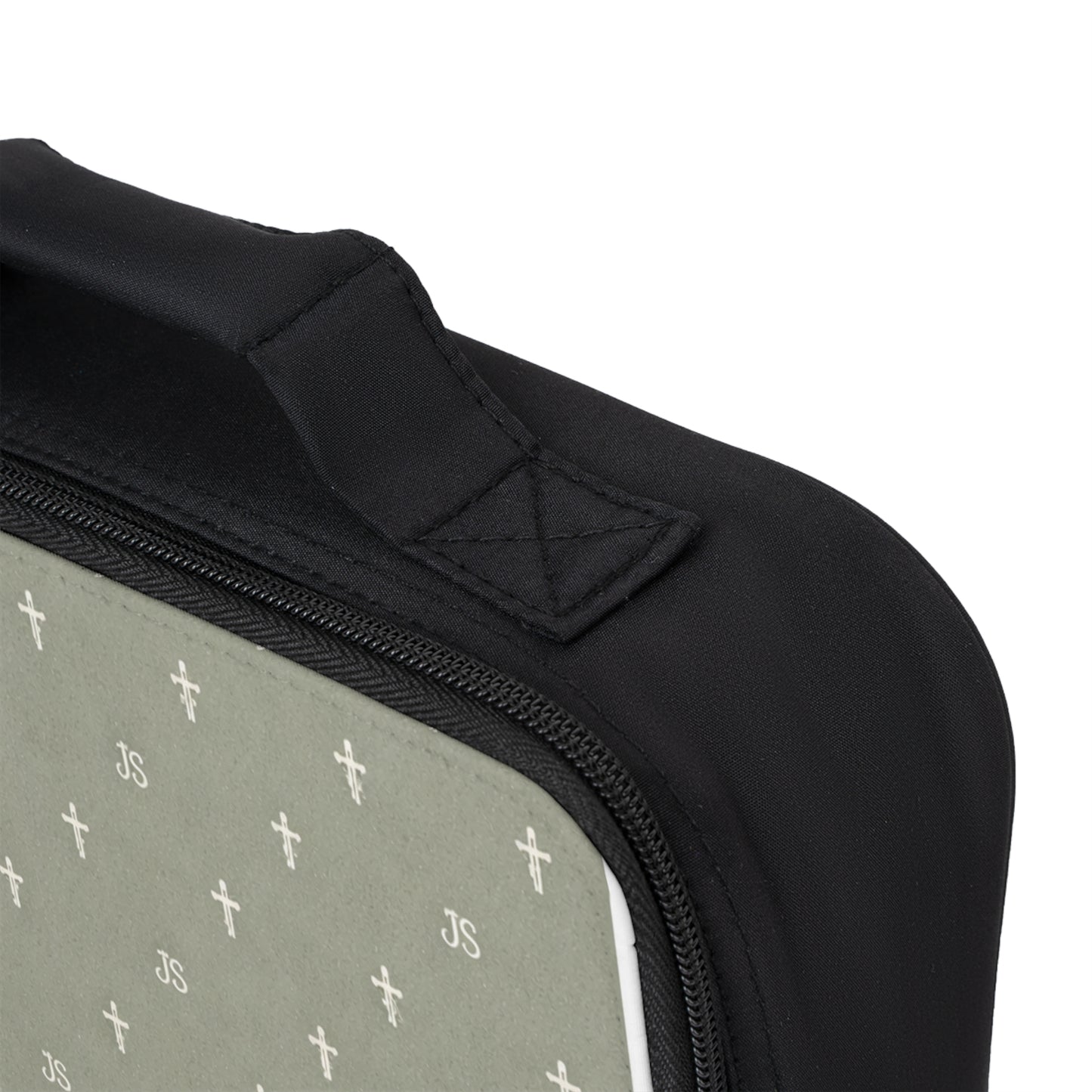 Sage, Crosses ‘Joyfully Saved’ Lunch Bag — Christian Insulated Lunchbox