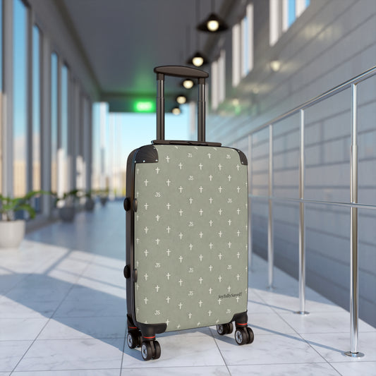 Christian Pattern Suitcase (Carry-On, Med, Large)— Sage Travel Luggage