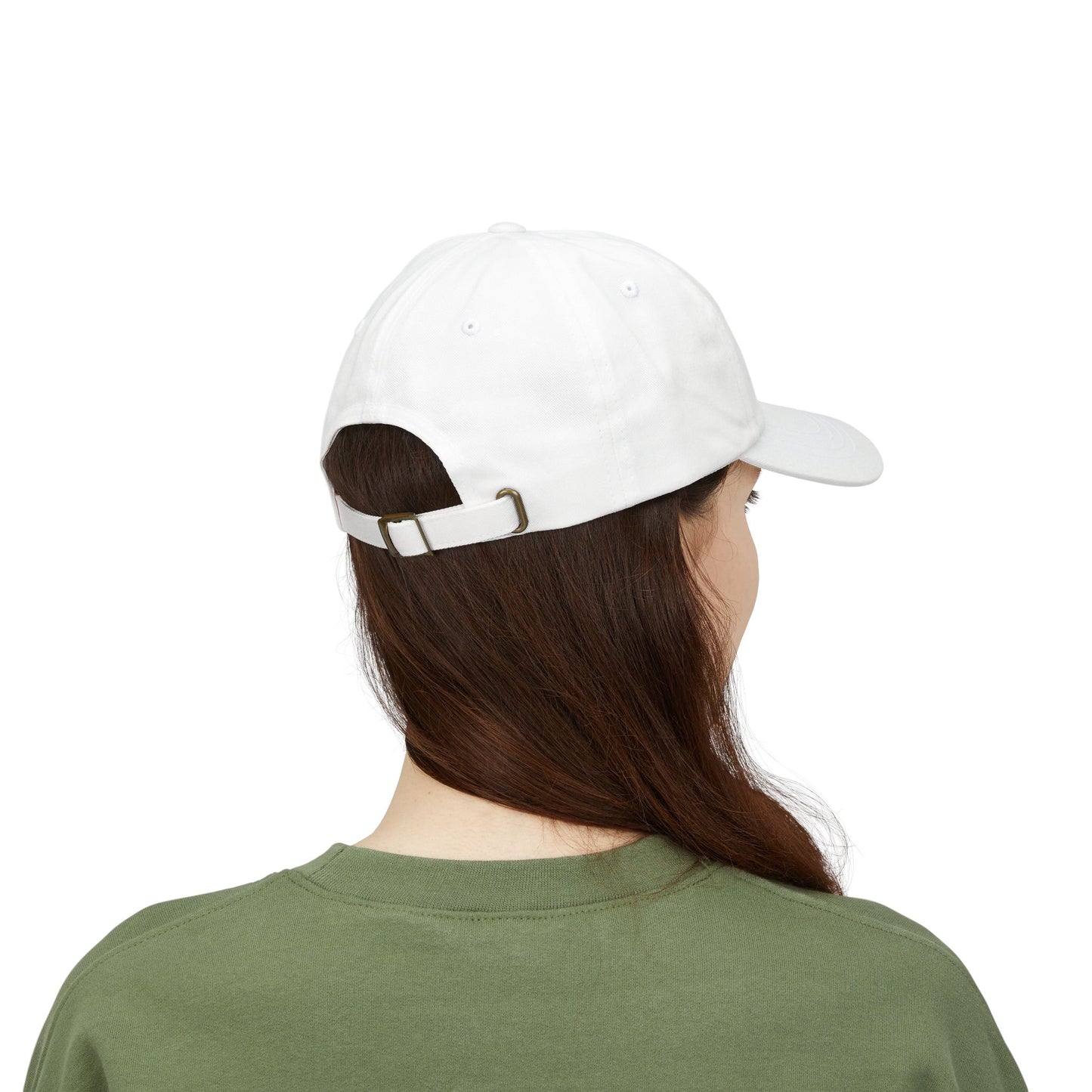 Classic "Dad" Cap, Cross logo only — Embroidered Christian Baseball Hat