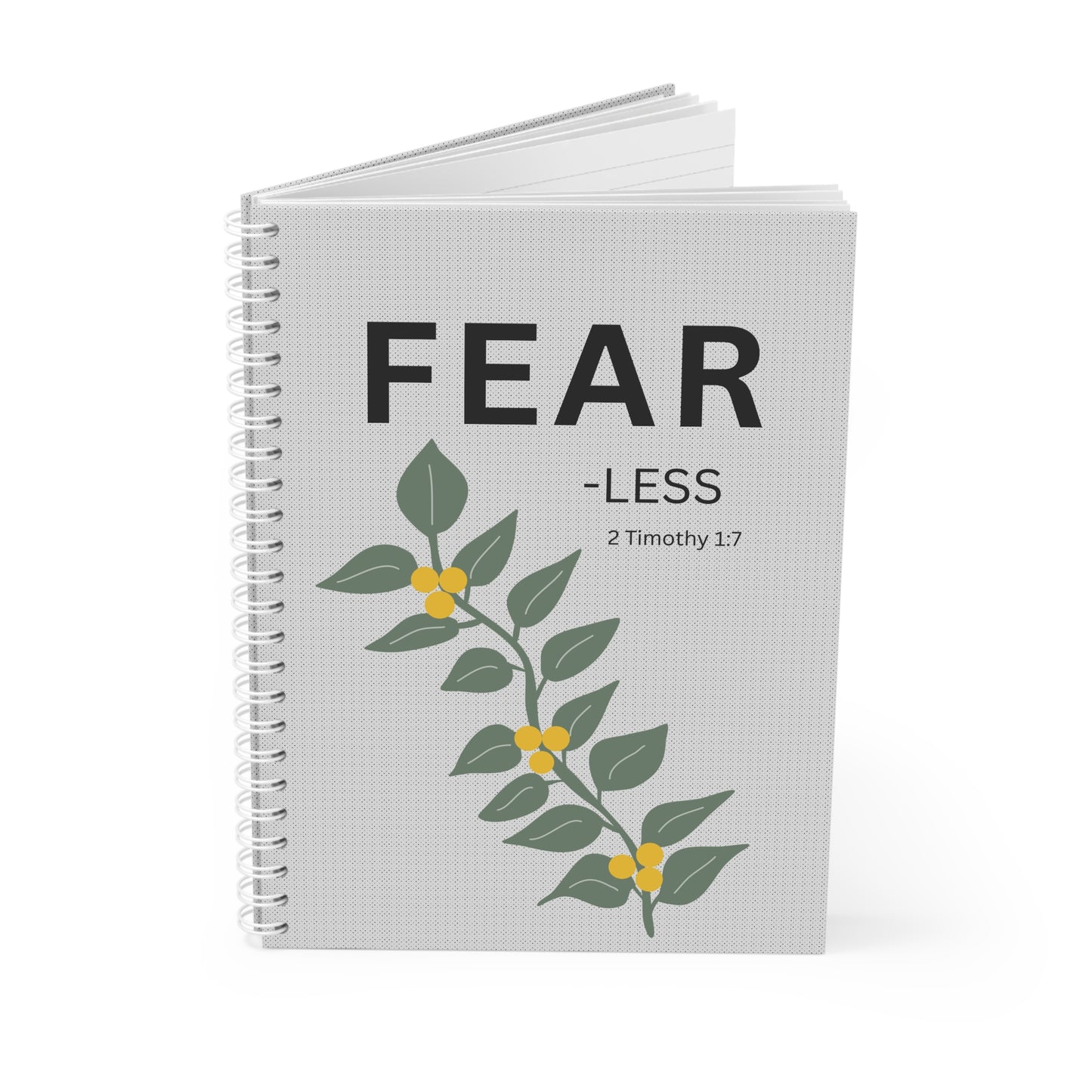 Peace - filled Spiral Notebook Philippians 4:7 — Inspirational  Journal for Daily Devotion & Faith Notes