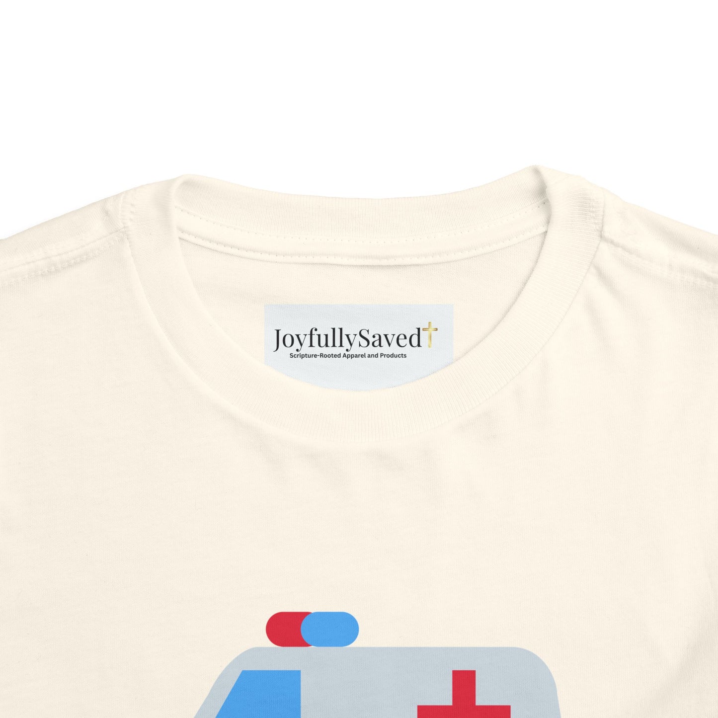Christian Toddler Tee — Ambulance Graphic (John 15:13)