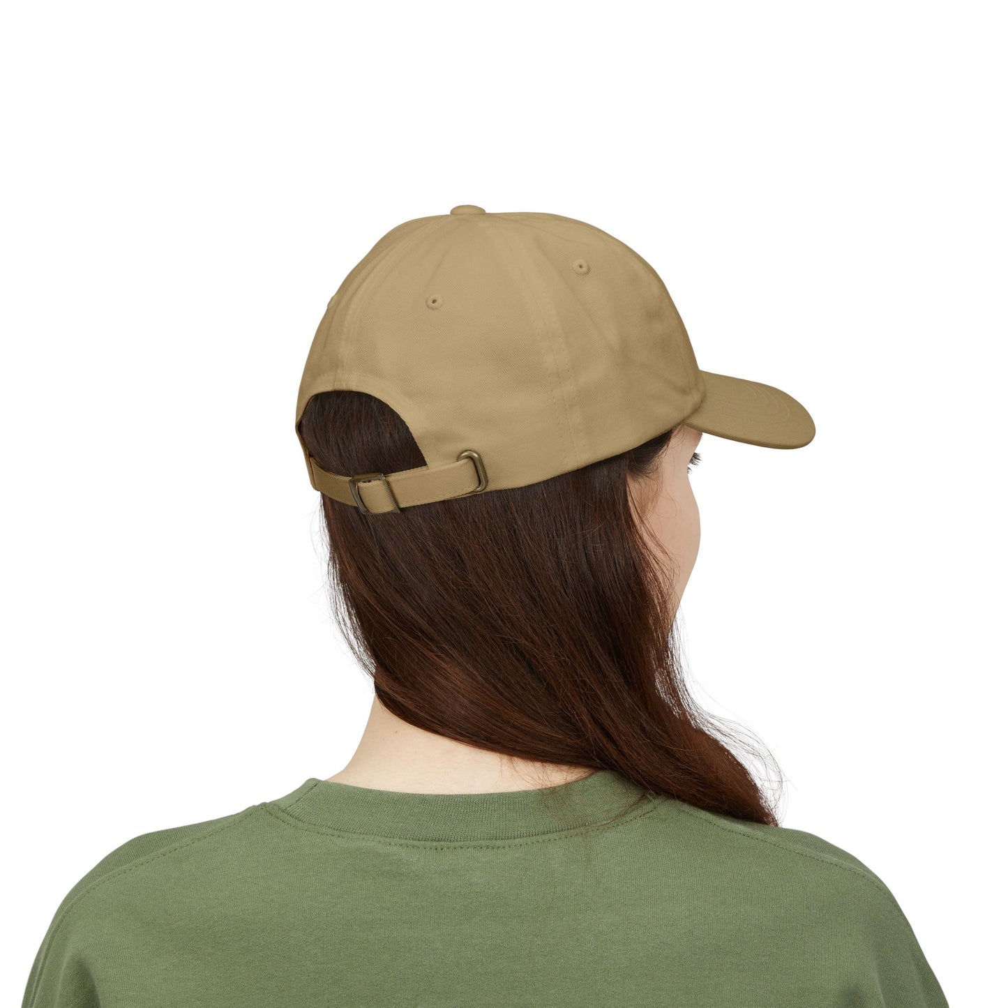 Classic "Dad" Cap, Cross logo only — Embroidered Christian Baseball Hat