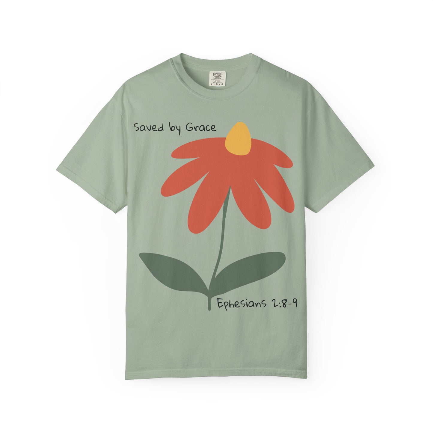 SAVED By Grace – Ephesians 2:8-9| Christian Statement T-Shirt