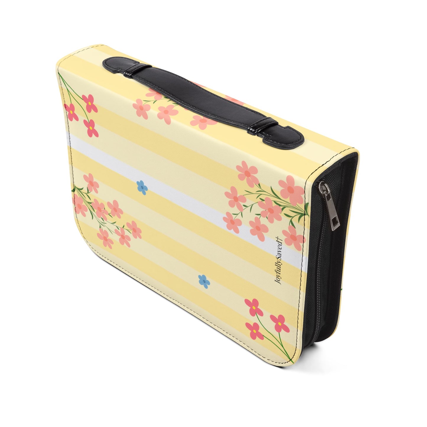 Bible Cover — "I Am loved" John 15:9 Flowers Design