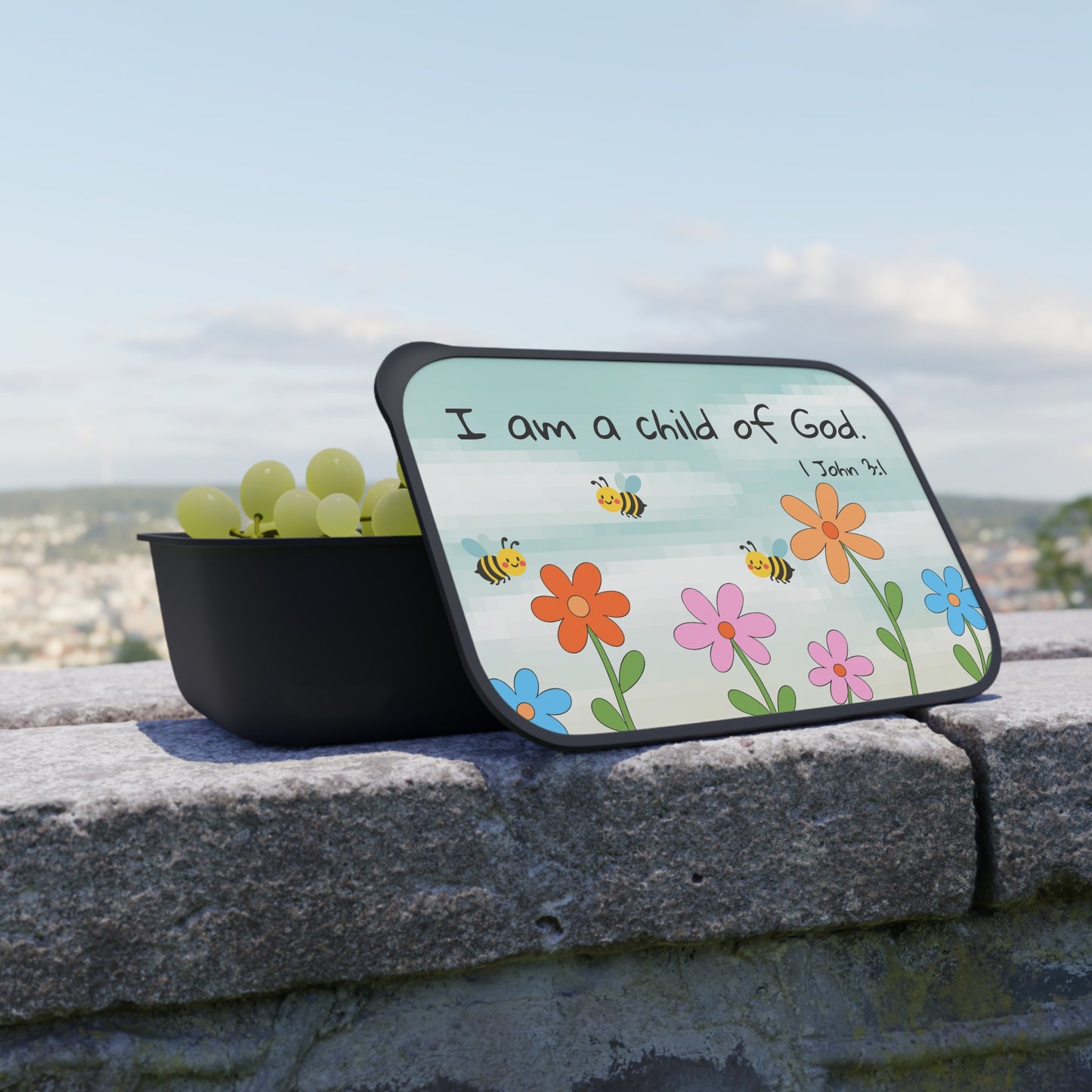 "Child of God" PLA Bento Box – Eco Utensil Lunch Container