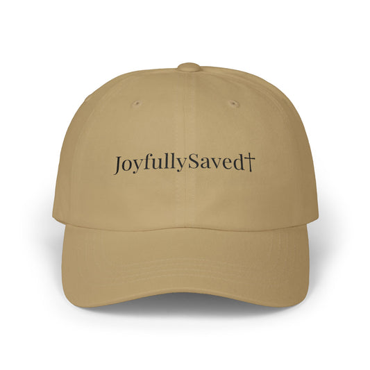 Classic "Dad" Cap, Cross logo only — Embroidered Christian Baseball Hat