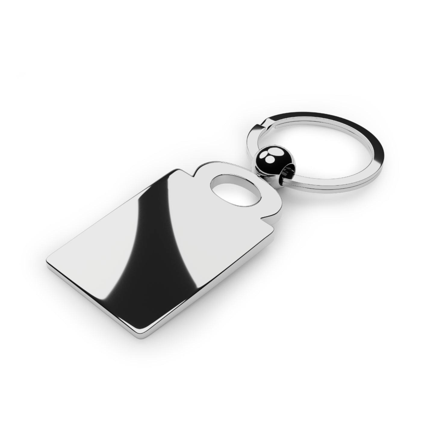 Butterfly Psalm 150:6 Rectangle Keyring