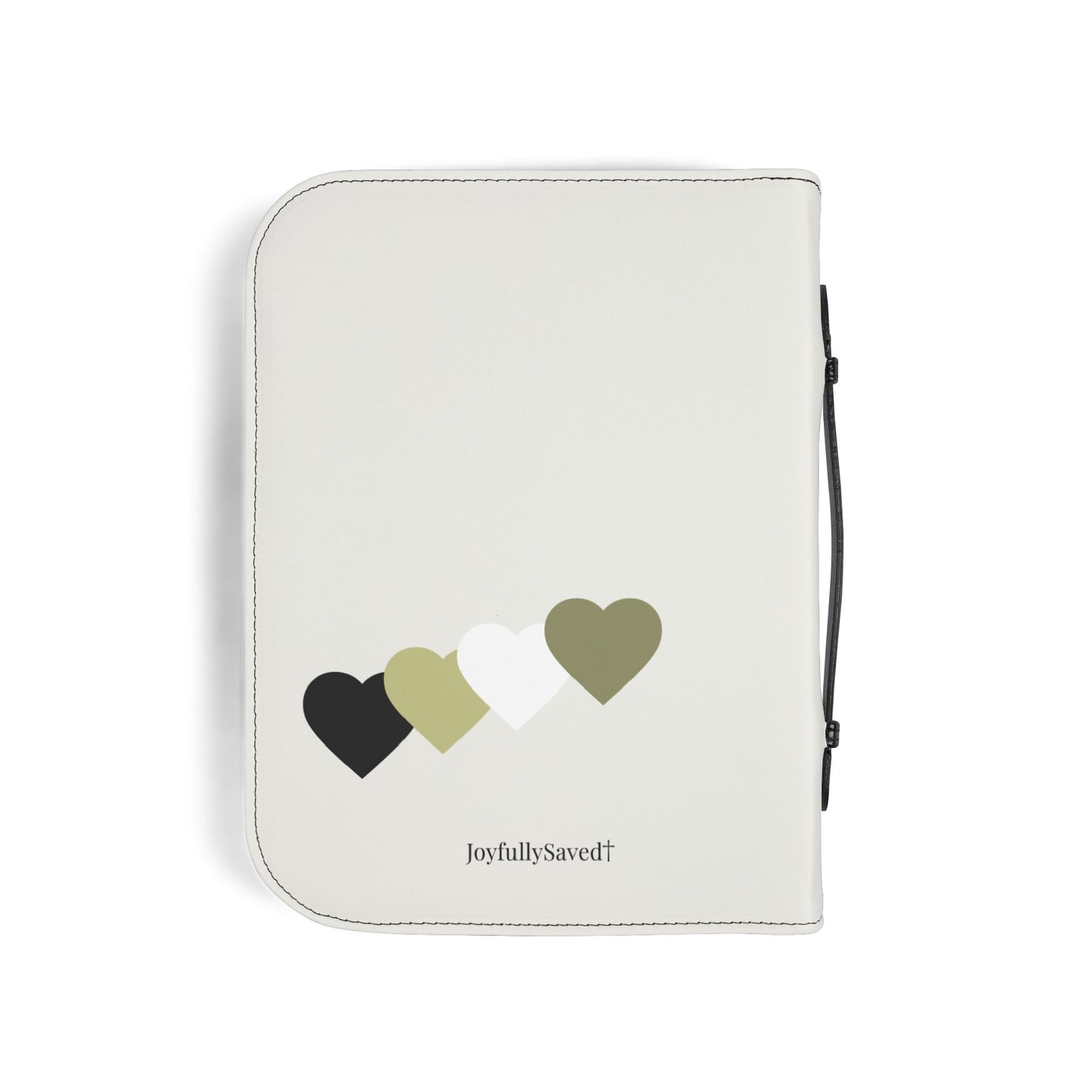 Bible Cover — "For God so loved the world... John 3:16" Heart Design