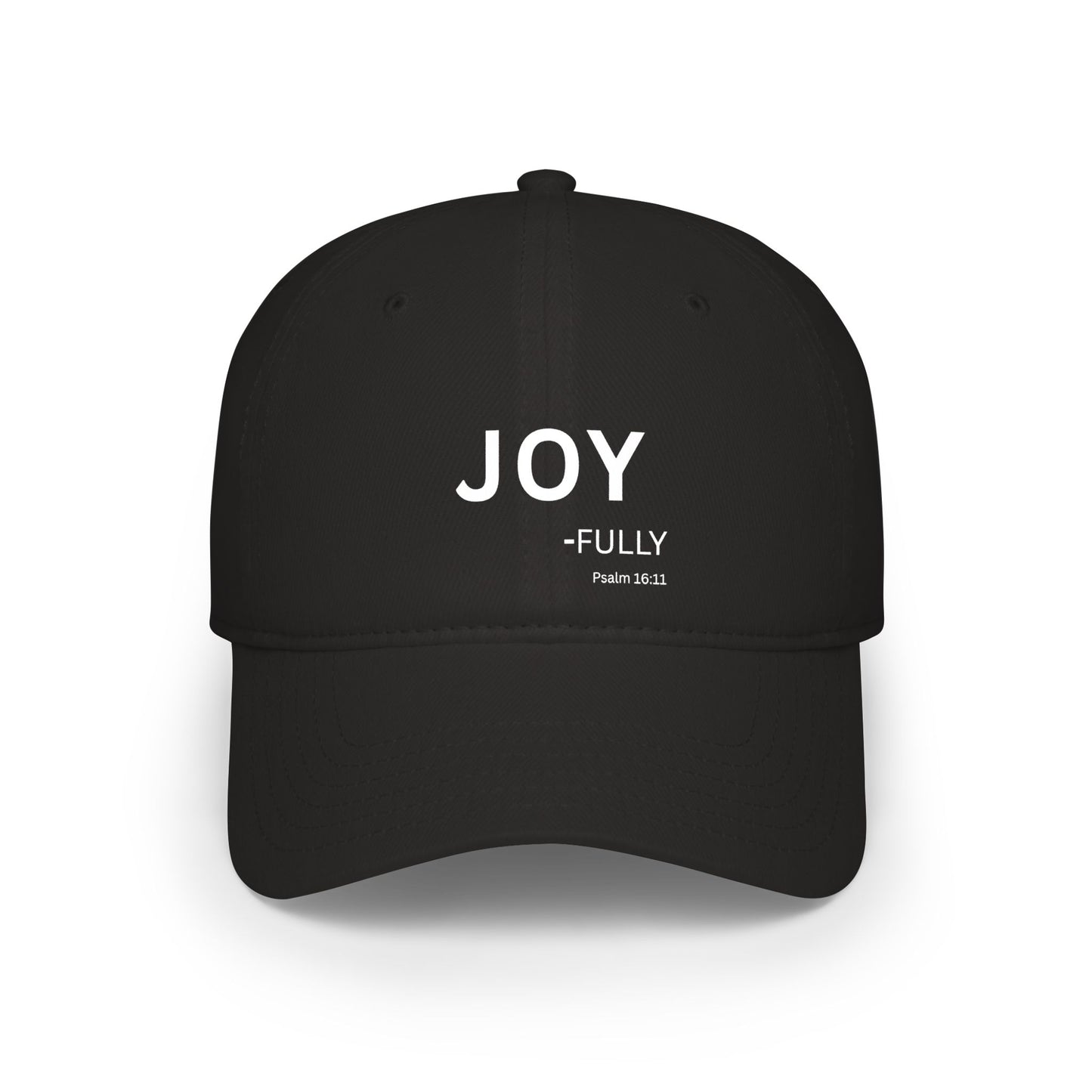 Joy-Fully Baseball Cap — Christian Hat (Psalm 16:11)