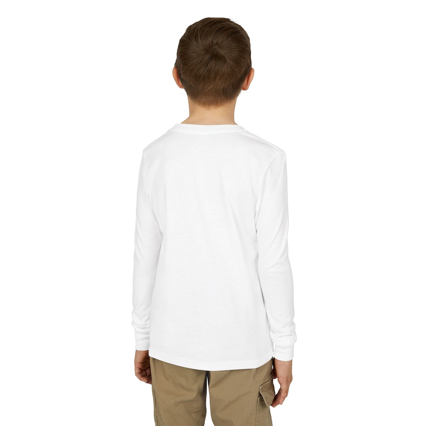 Joy-fully Psalm 16:11 Youth Jersey Long Sleeve Tee | Christian youth Shirt
