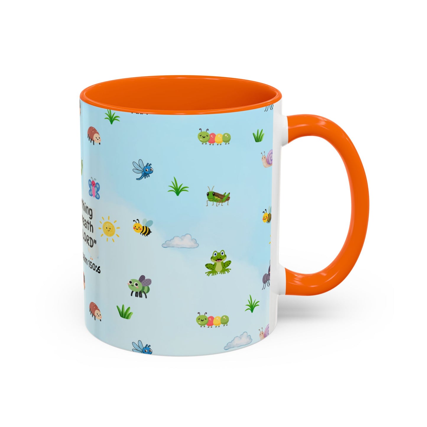 Christian Coffee Mug — Ceramic Accent Mug (Psalm 150:6)