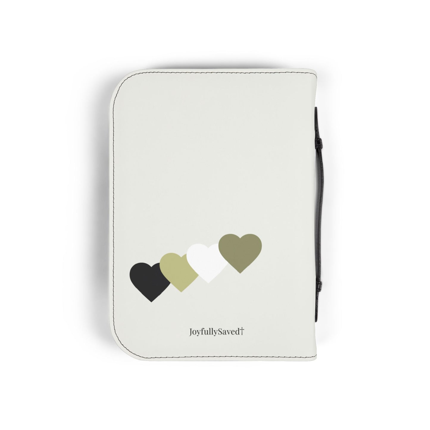Bible Cover — "For God so loved the world... John 3:16" Heart Design