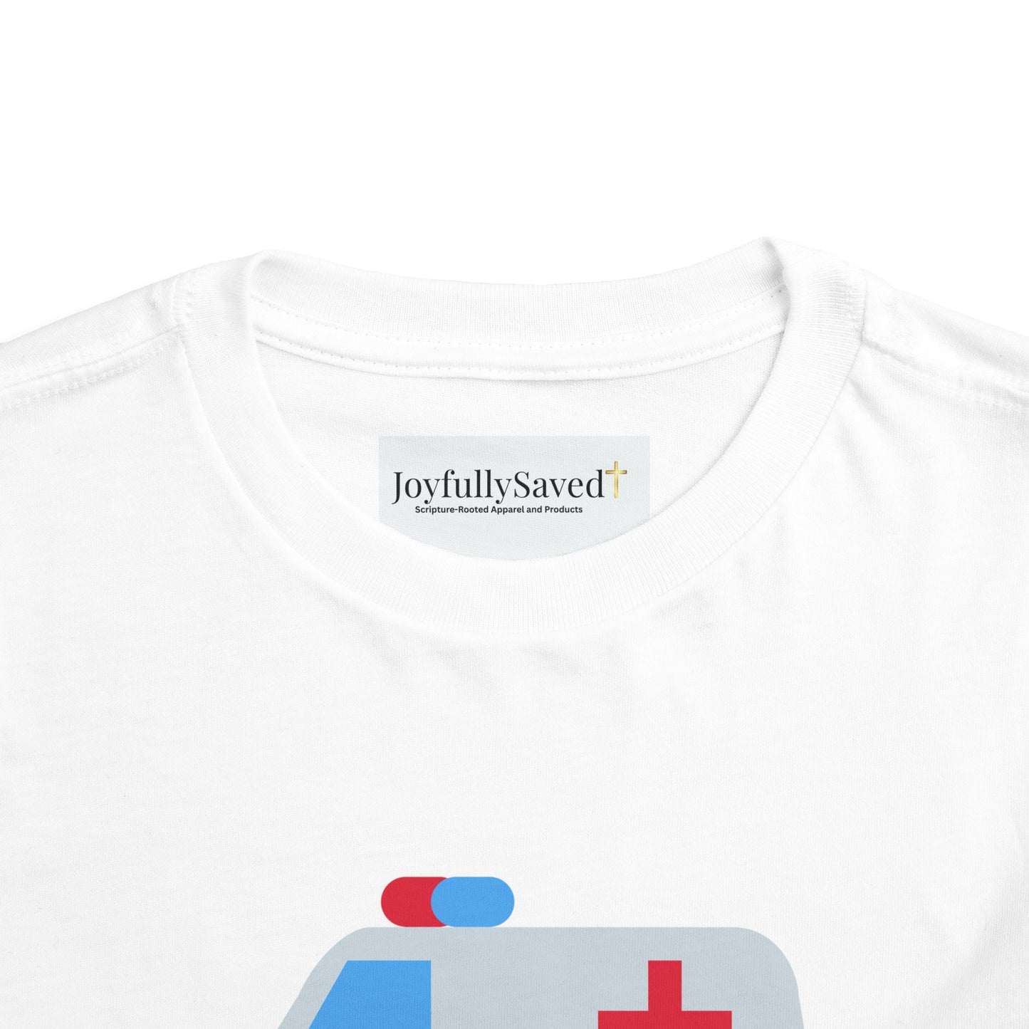 Christian Toddler Tee — Ambulance Graphic (John 15:13)