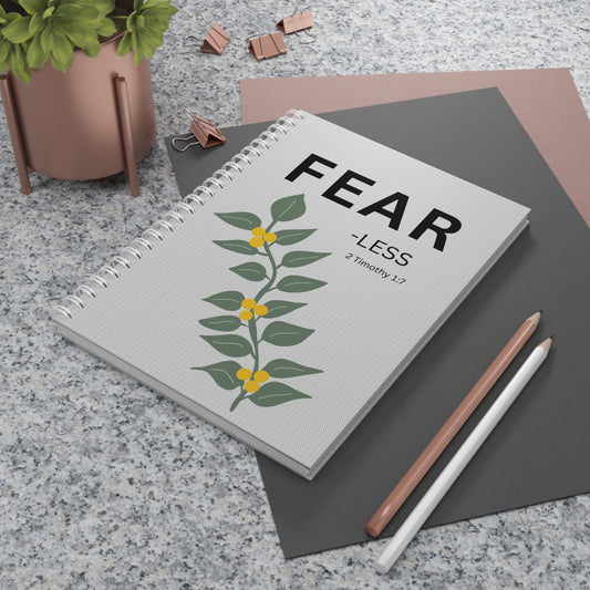 Peace - filled Spiral Notebook Philippians 4:7 — Inspirational  Journal for Daily Devotion & Faith Notes