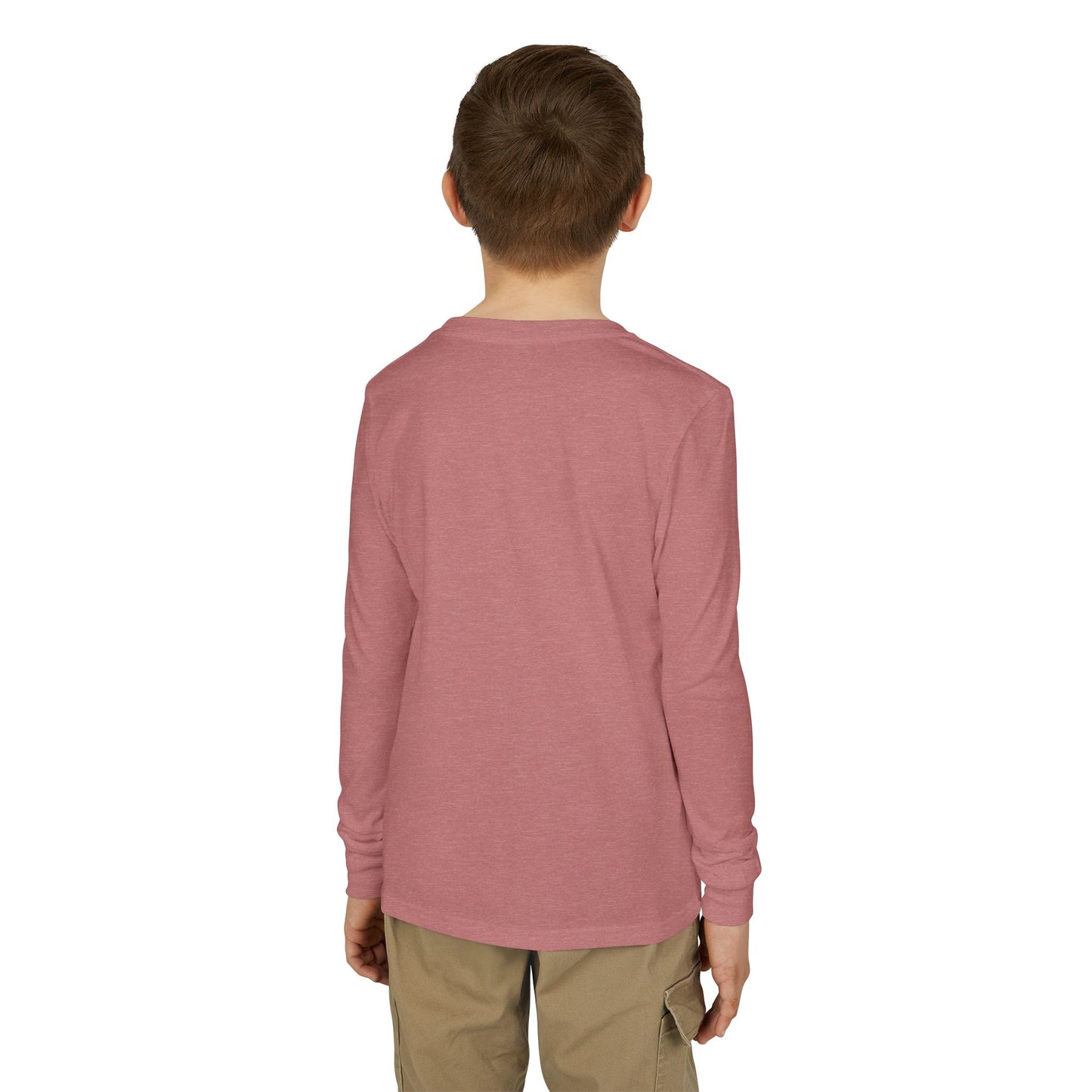 Joy-fully Psalm 16:11 Youth Jersey Long Sleeve Tee | Christian youth Shirt