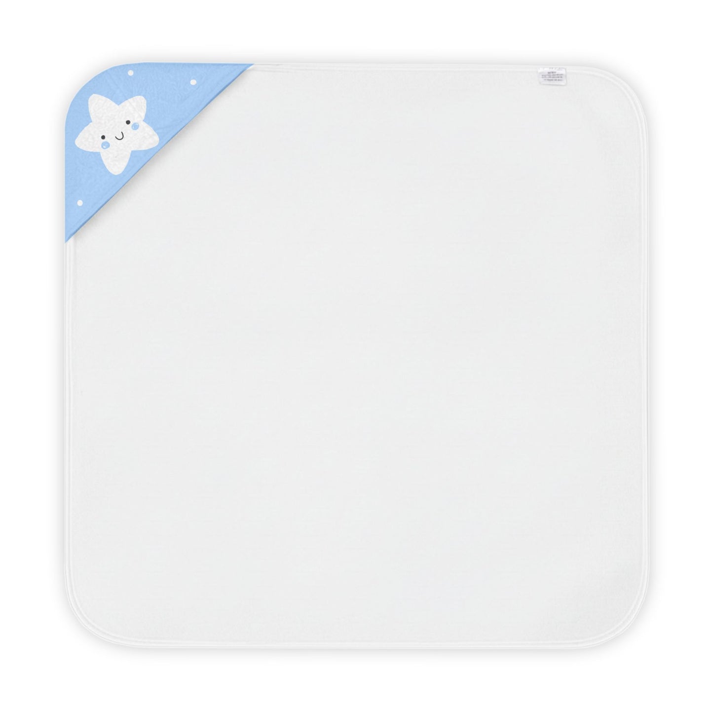 Stars Hooded Baby Towel | Christian verse (Psalm 8:3)