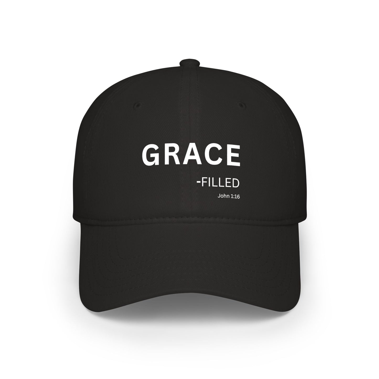 GRACE-filled Baseball Cap — Christian Hat (John 1:16)