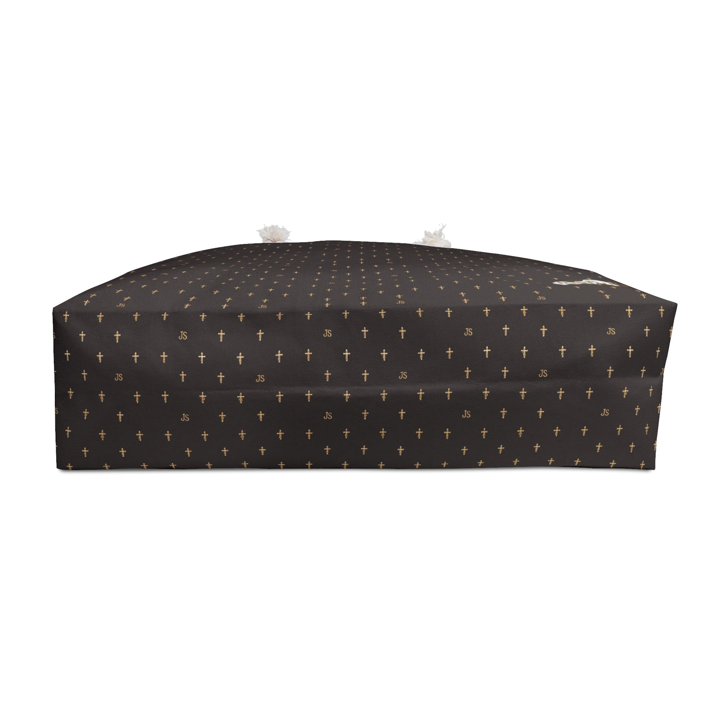 JOYFULLY SAVED Weekender Bag —Christian, Black colored Travel Tote