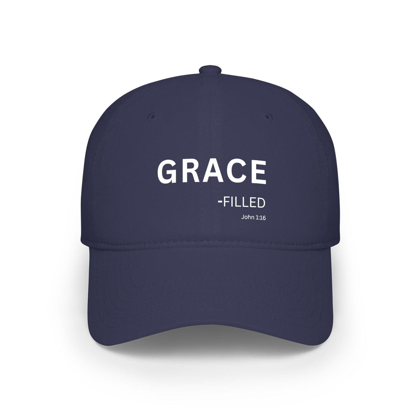 GRACE-filled Baseball Cap — Christian Hat (John 1:16)