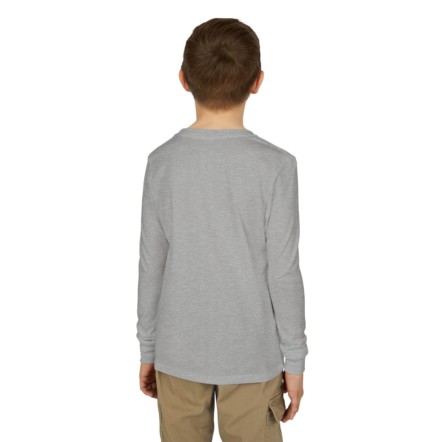 Joy-fully Psalm 16:11 Youth Jersey Long Sleeve Tee | Christian youth Shirt
