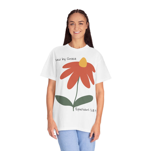 SAVED By Grace – Ephesians 2:8-9| Christian Statement T-Shirt