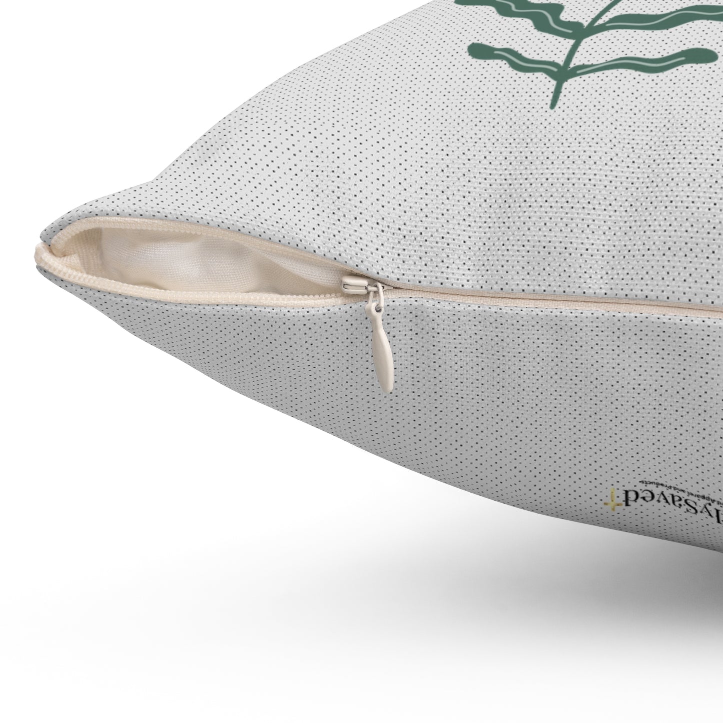 Faith-ful Hebrews 11:1 Decorative Pillow — Christian Signature Cross Throw Pillow