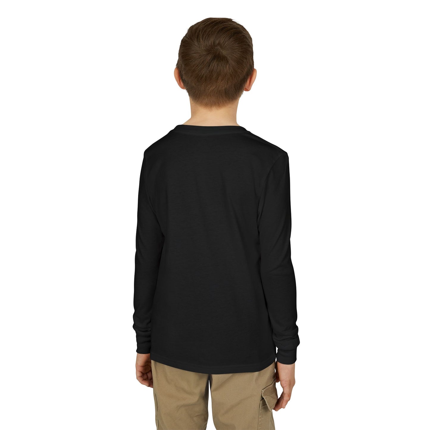 Joy-fully Psalm 16:11 Youth Jersey Long Sleeve Tee | Christian youth Shirt