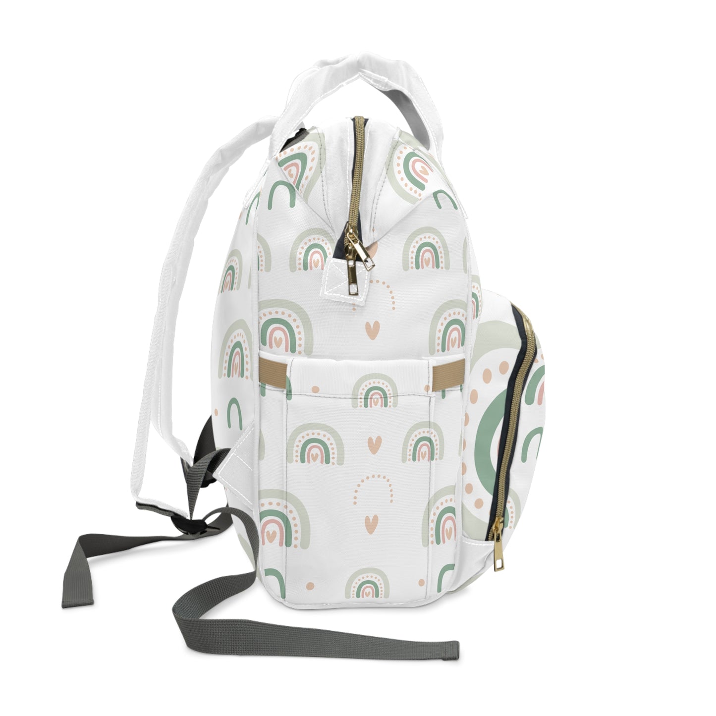 Rainbow Diaper Backpack — Christian Diaper Bag (Genesis 9:13-16)