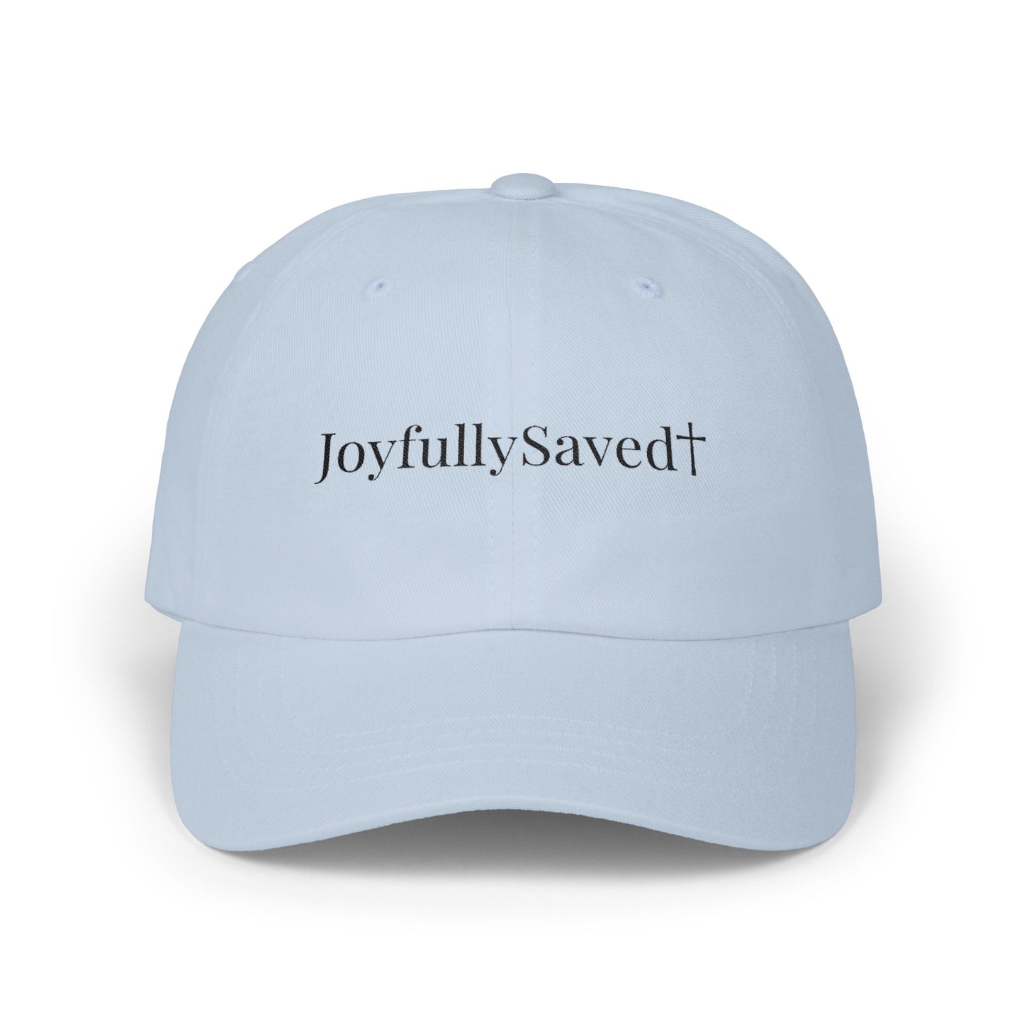 Classic "Dad" Cap, Cross logo only — Embroidered Christian Baseball Hat