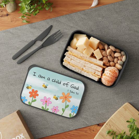 "Child of God" PLA Bento Box – Eco Utensil Lunch Container