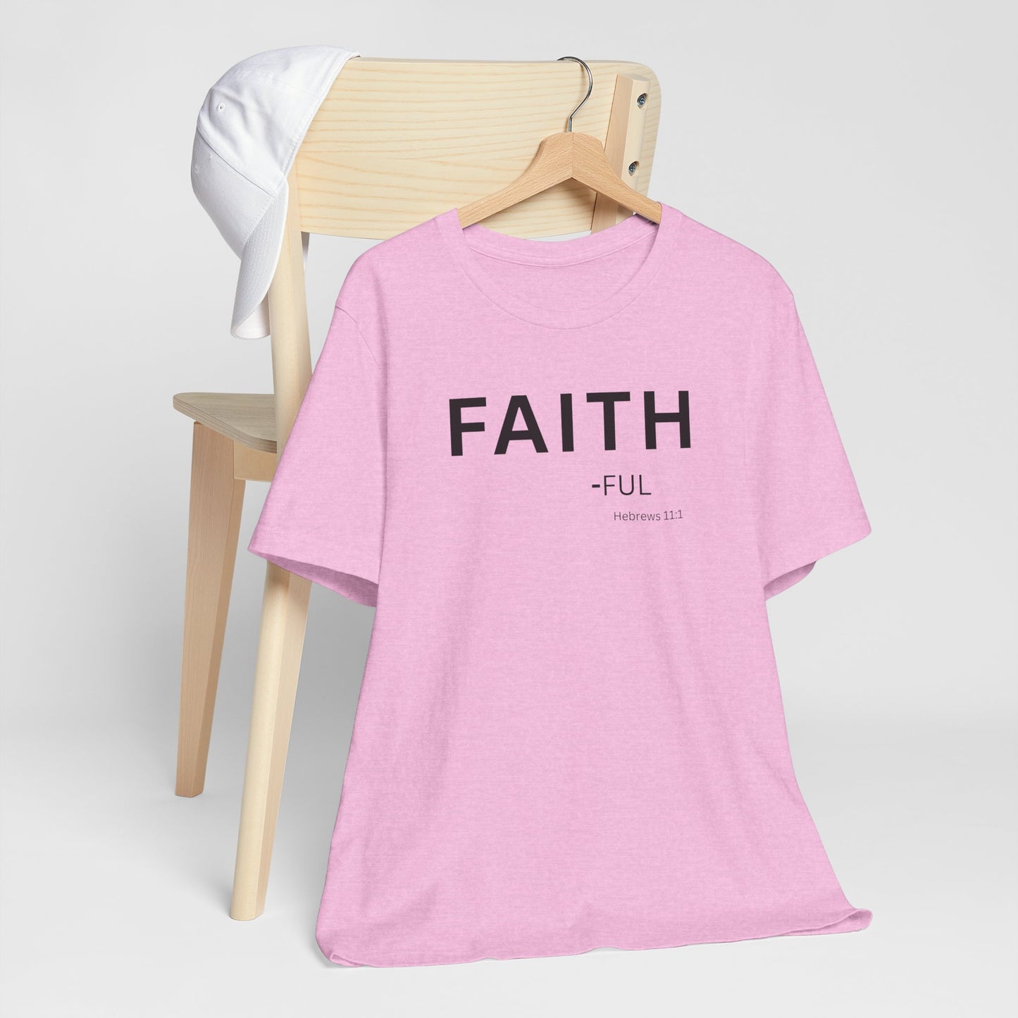 FAITH – full  (Hebrews 11:1) | Christian Statement T-Shirt