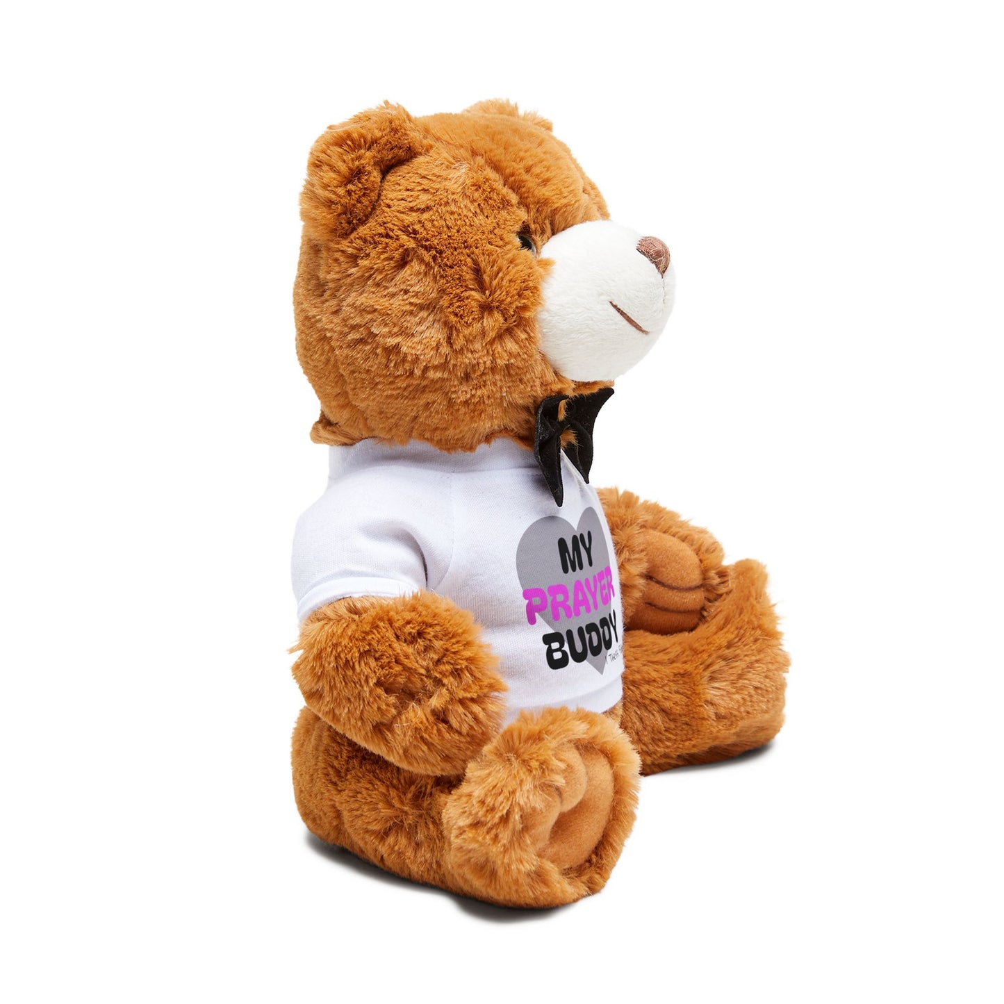 Prayer Buddy Teddy Bear Plush — 'My Prayer Buddy' T-Shirt