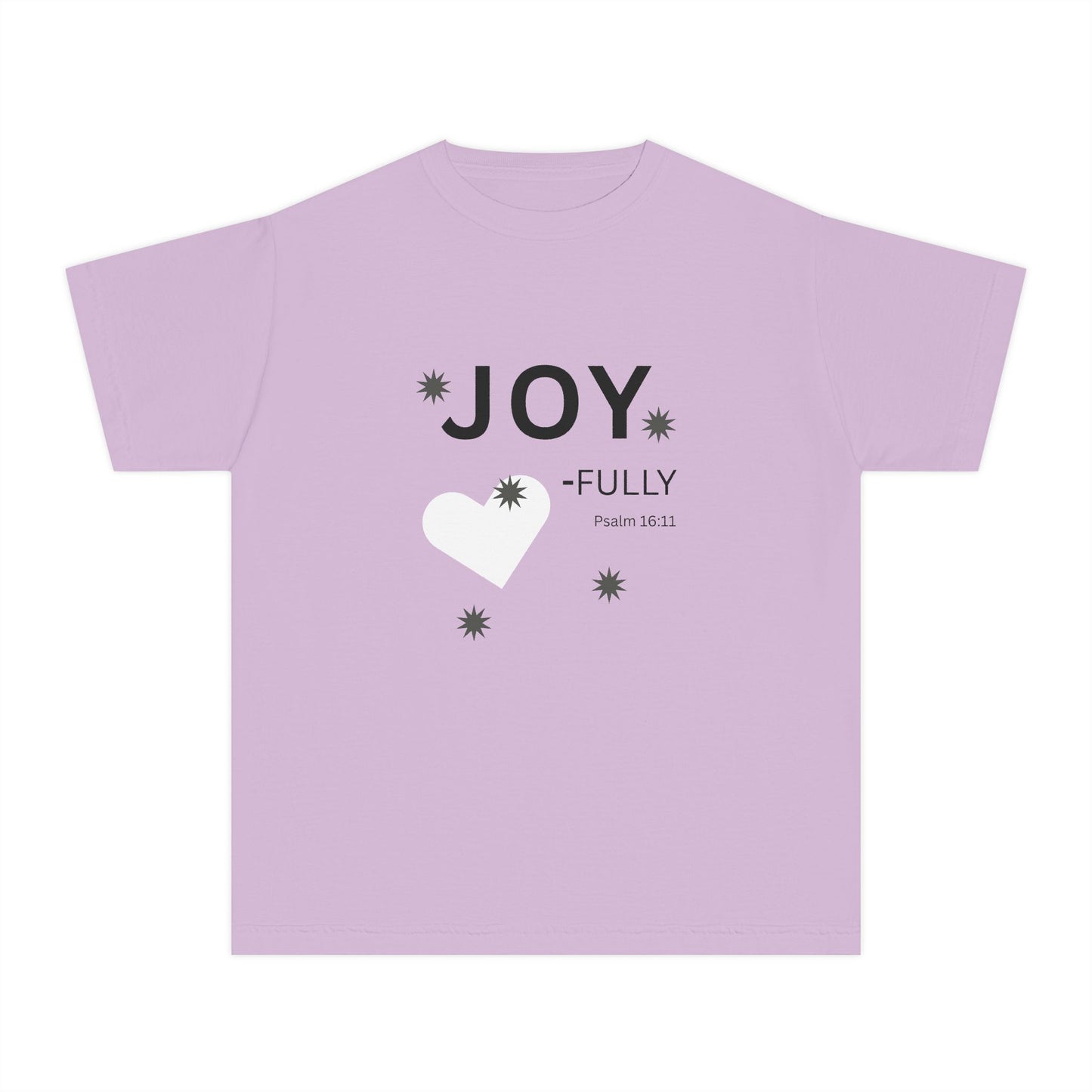 JOY-fully Youth Tee, Psalm 16:11 —  Christian Kids T‑Shirt