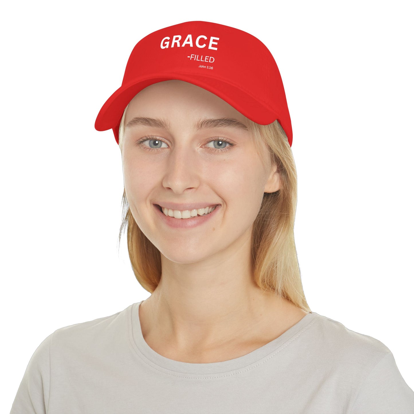 GRACE-filled Baseball Cap — Christian Hat (John 1:16)