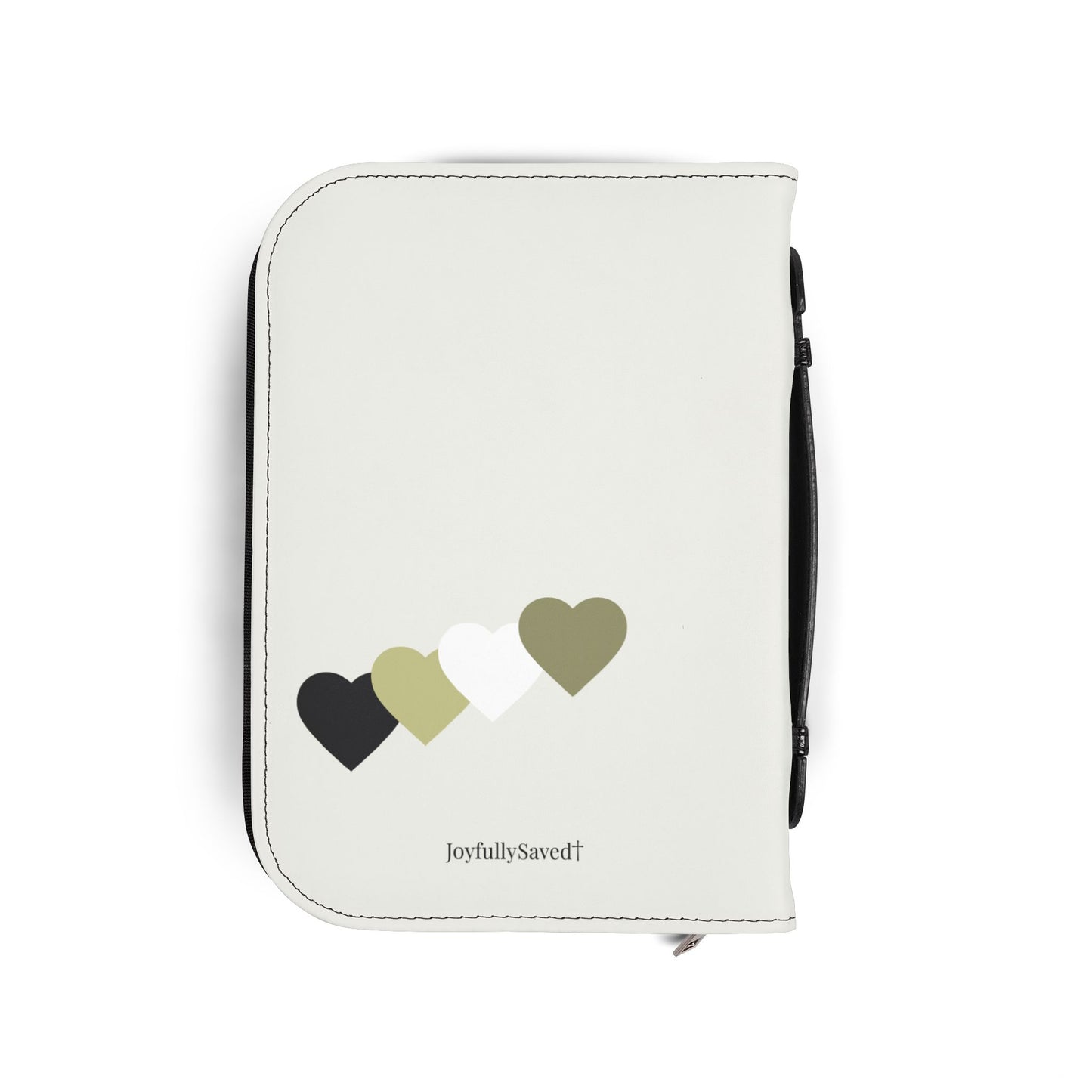 Bible Cover — "For God so loved the world... John 3:16" Heart Design