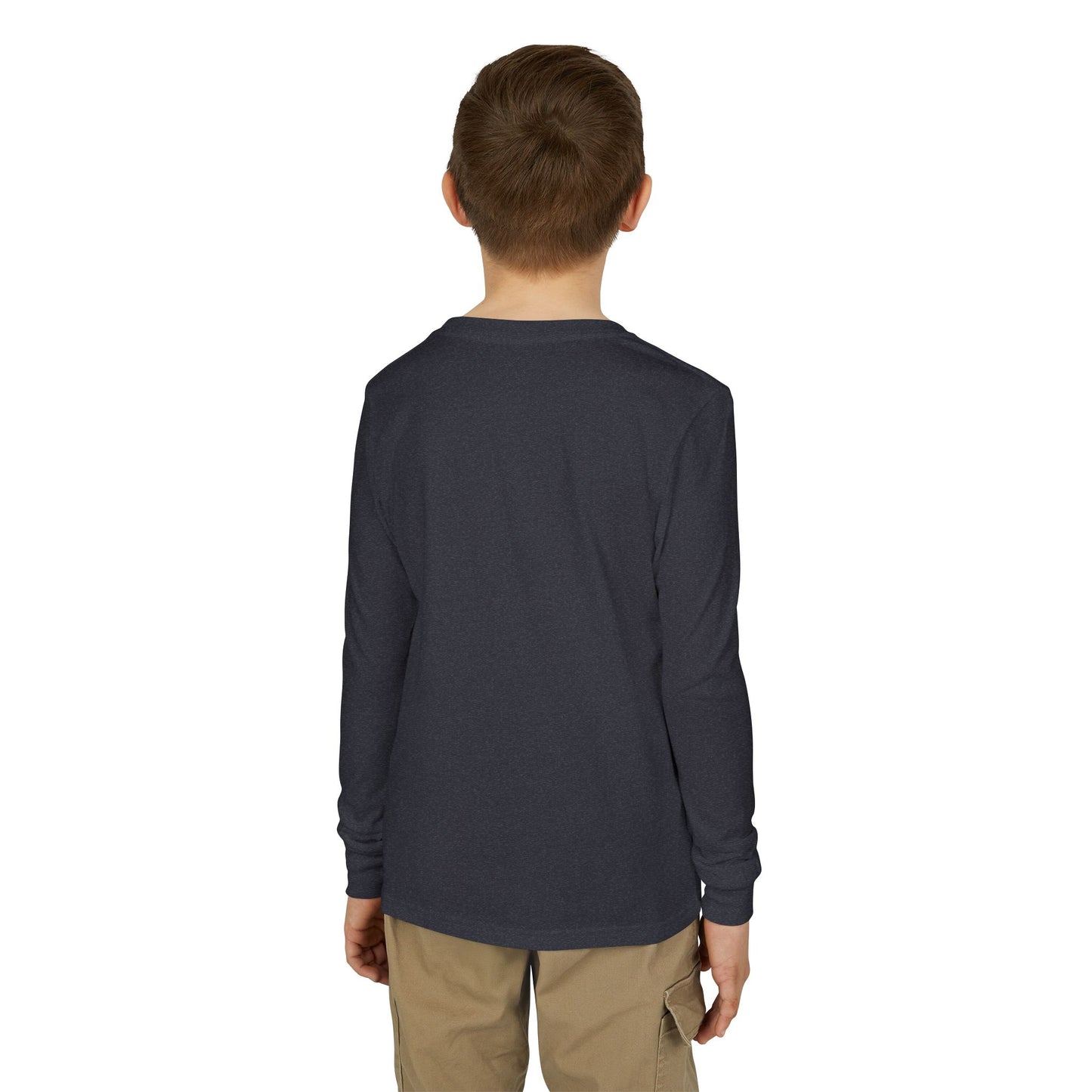 Joy-fully Psalm 16:11 Youth Jersey Long Sleeve Tee | Christian youth Shirt