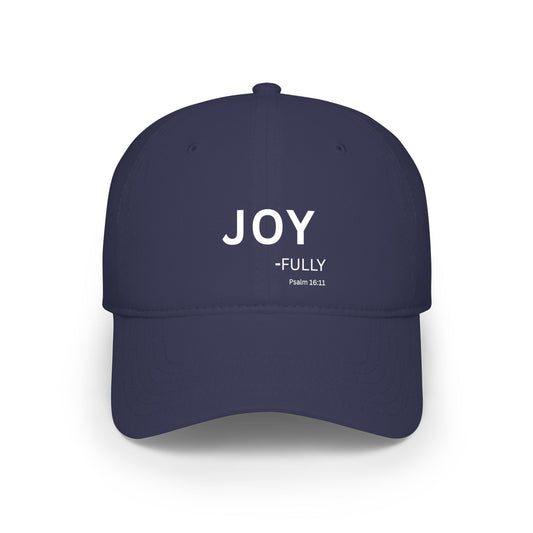 Joy-Fully Baseball Cap — Christian Hat (Psalm 16:11)