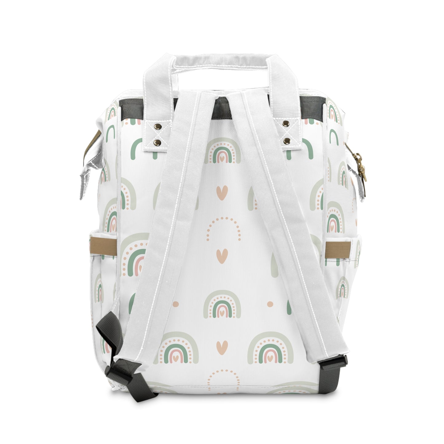Rainbow Diaper Backpack — Christian Diaper Bag (Genesis 9:13-16)