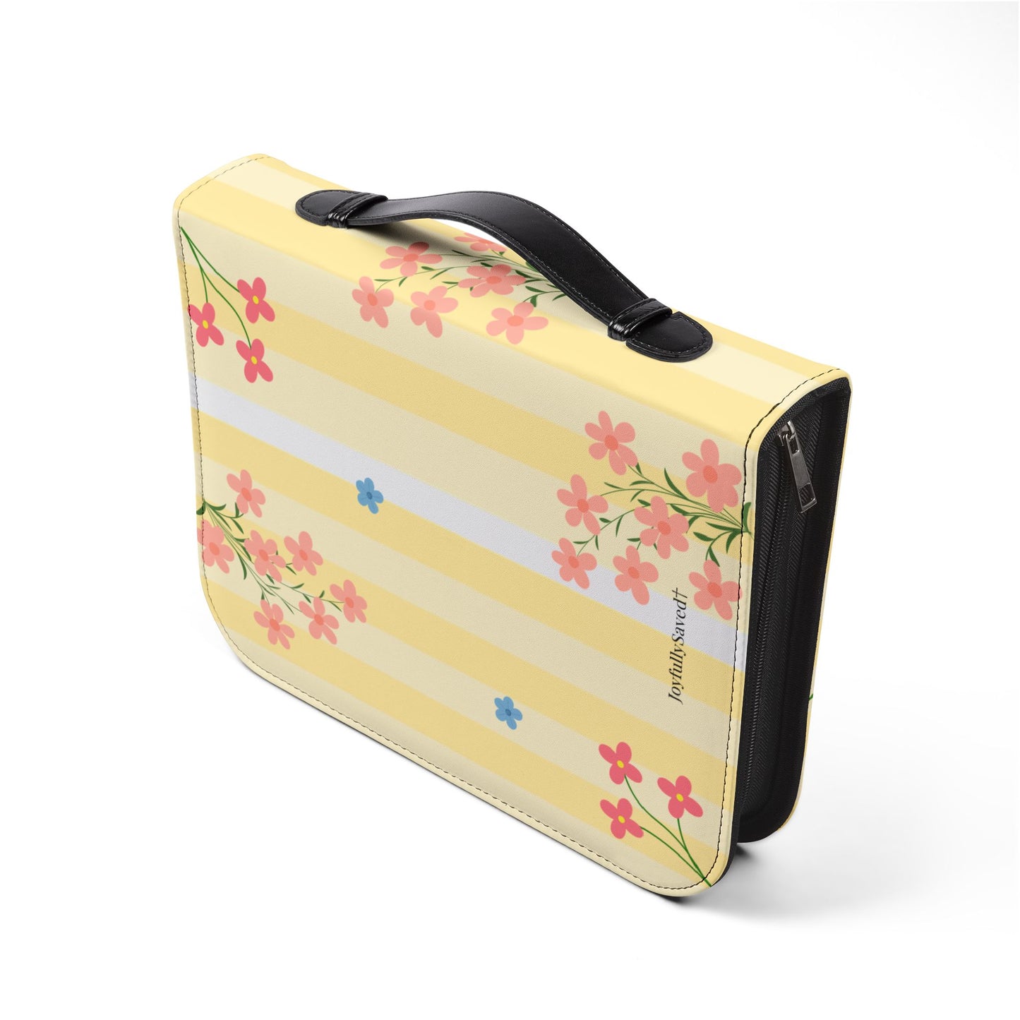 Bible Cover — "I Am loved" John 15:9 Flowers Design