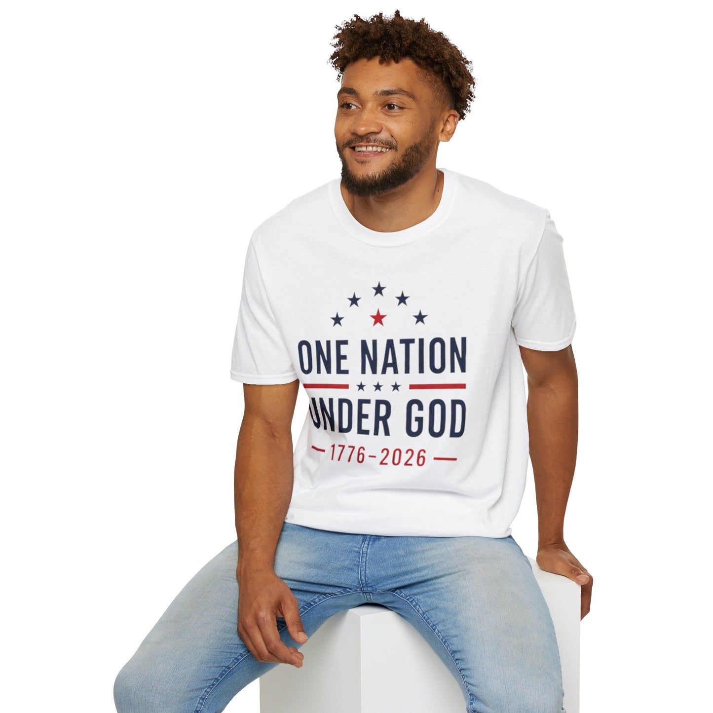 One Nation Under God 1776-2026 Patriotic T-Shirt