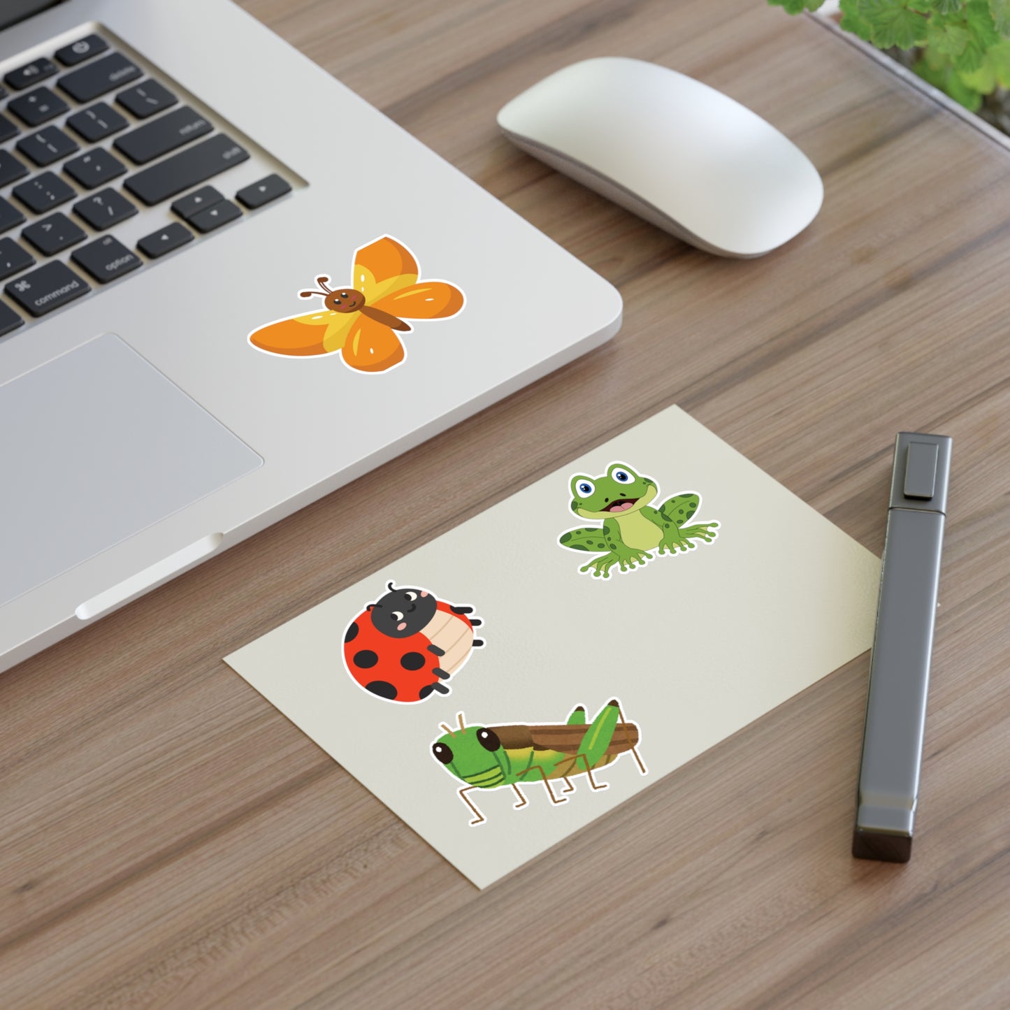 Cute Bug Sticker Sheet —VINYL Stickers for Kids, Scrapbooks & Planners