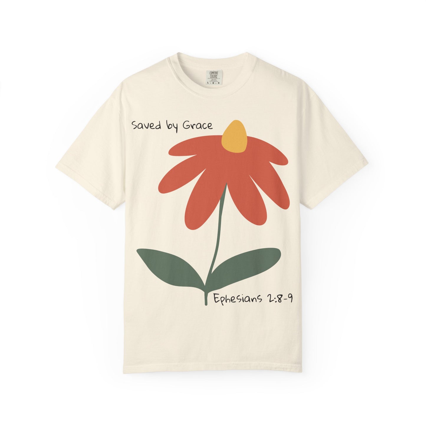 SAVED By Grace – Ephesians 2:8-9| Christian Statement T-Shirt